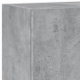 Wall TV cabinets 5 pieces engineered wood concrete gray by , TV Furniture - Ref: Foro24-3216561, Price: 212,14 €, Discount: %