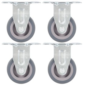 Fixed wheels 4 units 50 mm by vidaXL, Material handling - Ref: Foro24-143416, Price: 15,17 €, Discount: %