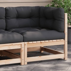 Equine sofa with solid pine wood cushions by , Modular outdoor sofas - Ref: Foro24-838061, Price: 112,99 €, Discount: %