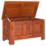 Storage chest with lid solid brown acacia wood by , Storage trunks - Ref: Foro24-364914, Price: 66,26 €, Discount: %