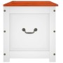 Storage chest with brown and white acacia wood lid by , Storage trunks - Ref: Foro24-364921, Price: 213,89 €, Discount: %