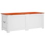 Storage chest with brown and white acacia wood lid by , Storage trunks - Ref: Foro24-364921, Price: 213,89 €, Discount: %