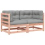 Garten-Ecksofa und Kissen 2 Stück aus massivem Douglas-Holz von , Modulare Sofas für den Außenbereich - Ref: Foro24-838075, P...