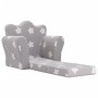 Light gray soft plush children's sofa bed with stars by , Baby and Toddler Furniture - Ref: Foro24-357052, Price: 37,57 €, Di...