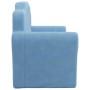 Blue Soft Plush 2 Seater Kids Sofa by , Baby and Toddler Furniture - Ref: Foro24-357050, Price: 50,26 €, Discount: %