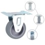 Fixed wheels 4 units 75 mm by vidaXL, Material handling - Ref: Foro24-143419, Price: 19,53 €, Discount: %