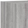 TV wall furniture with LED 6 pieces engineered wood gray Sonoma by , TV Furniture - Ref: Foro24-3216858, Price: 190,30 €, Dis...