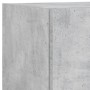 TV wall furniture with LED 4 pieces concrete gray engineered wood by , TV Furniture - Ref: Foro24-3216650, Price: 189,98 €, D...