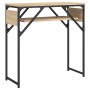 Mesa consola estante madera ingeniería roble Sonoma 75x30x75 cm de , Mesas auxiliares - Ref: Foro24-837798, Precio: 43,44 €, ...