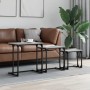 Stackable coffee tables 3 pieces Sonoma gray engineered wood by , Coffee table - Ref: Foro24-837820, Price: 41,42 €, Discount: %