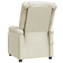 Cream Synthetic Leather Massage Chair by , Electric massage chairs - Ref: Foro24-344182, Price: 206,96 €, Discount: %