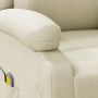 Cream Synthetic Leather Massage Chair by , Electric massage chairs - Ref: Foro24-344182, Price: 206,96 €, Discount: %