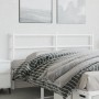 Cabecero de metal blanco 150 cm de , Cabeceros y pies de cama - Ref: Foro24-355448, Precio: 30,23 €, Descuento: %