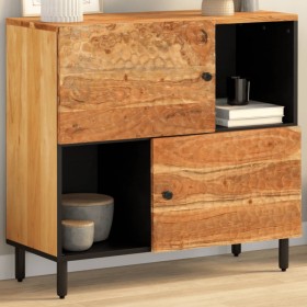 Solid acacia wood auxiliary cabinet 80x33x75 cm by , Sideboards - Ref: Foro24-356882, Price: 159,31 €, Discount: %