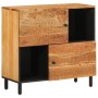 Armario auxiliar madera maciza de acacia 80x33x75 cm de , Aparadores - Ref: Foro24-356882, Precio: 159,31 €, Descuento: %