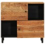 Armario auxiliar madera maciza de acacia 80x33x75 cm de , Aparadores - Ref: Foro24-356882, Precio: 159,31 €, Descuento: %