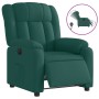 Sillón reclinable eléctrico tela verde oscuro de , Sillones - Ref: Foro24-3205298, Precio: 264,60 €, Descuento: %