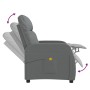 Dunkelgrauer Massagesessel aus Stoff von , Elektrische Massagesessel - Ref: Foro24-348374, Preis: 217,58 €, Rabatt: %