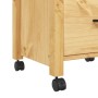 MONZA kitchen cart solid pine wood 48x40x90 cm by , Kitchen and dining carts - Ref: Foro24-376082, Price: 103,15 €, Discount: %