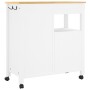 MONZA kitchen cart solid pine wood 84x40x90 cm by , Kitchen and dining carts - Ref: Foro24-376111, Price: 283,60 €, Discount: %