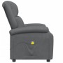 Anthracite gray synthetic leather massage chair by , Electric massage chairs - Ref: Foro24-348464, Price: 181,99 €, Discount: %