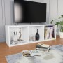 Bookshelf/TV cabinet plywood 36x30x114cm by , Bookcases and shelves - Ref: Foro24-800135, Price: 46,74 €, Discount: %