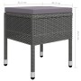 Juego de comedor de jardín de 5 piezas gris de , Conjuntos de jardín - Ref: Foro24-3072118, Precio: 508,99 €, Descuento: %