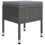 Juego de comedor de jardín de 5 piezas gris de , Conjuntos de jardín - Ref: Foro24-3071747, Precio: 461,26 €, Descuento: %