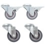 Swivel wheels with pin hole 4 units 50 mm by vidaXL, Material handling - Ref: Foro24-143430, Price: 16,70 €, Discount: %