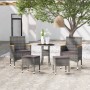 5-teiliges Gartenmöbel-Set aus grauem synthetischem Rattan von , Gartensets - Ref: Foro24-3058475, Preis: 256,04 €, Rabatt: %