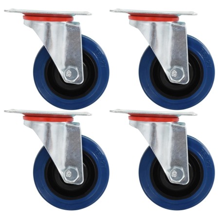 Swivel wheels 4 units 75 mm by vidaXL, Material handling - Ref: Foro24-143469, Price: 25,11 €, Discount: %