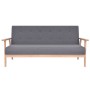 3 seater sofa in dark gray fabric by , Sofas - Ref: Foro24-244653, Price: 264,63 €, Discount: %