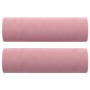 Sofá de 3 plazas con cojines terciopelo rosa 180 cm de , Sofás - Ref: Foro24-3200894, Precio: 315,13 €, Descuento: %