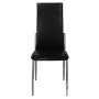 Sillas de comedor 6 unidades cuero sintético negro de , Sillas de comedor - Ref: Foro24-160257, Precio: 306,09 €, Descuento: %