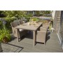 Keter Trenton Garten-Esszimmerstuhl Cappuccino 226454 von , Gartenstühle - Ref: Foro24-408947, Preis: 133,54 €, Rabatt: %