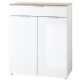 Germania Cajonera GW-Oslo blanco y roble de Germania, Cajoneras - Ref: Foro24-440234, Precio: 195,99 €, Descuento: %