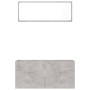 Set muebles de baño 2 piezas madera contrachapada gris hormigón de , Muebles de baño - Ref: Foro24-804813, Precio: 72,65 €, D...