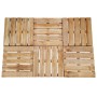 Verandafliesen 6 Einheiten braunes Holz 50x50 cm von vidaXL, Böden und Teppiche - Ref: Foro24-44947, Preis: 64,38 €, Rabatt: %