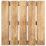 Verandafliesen 6 Einheiten braunes Holz 50x50 cm von vidaXL, Böden und Teppiche - Ref: Foro24-44947, Preis: 64,38 €, Rabatt: %