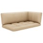 Eckgartensofa aus weiß imprägnierten Kiefernholzpaletten von , Modulare Sofas für den Außenbereich - Ref: Foro24-3066568, Pre...