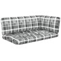 2-Sitzer-Palettensofa mit weiß imprägnierten Kiefernholzkissen von , Gartensets - Ref: Foro24-3066650, Preis: 250,07 €, Rabat...