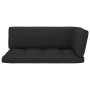 2-Sitzer-Palettensofa mit weiß imprägnierten Kiefernholzkissen von , Gartensets - Ref: Foro24-3066644, Preis: 250,49 €, Rabat...