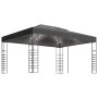 Gazebo with anthracite gray LED strip lights 3x4 m by , Tents and gazebos - Ref: Foro24-3070308, Price: 287,54 €, Discount: %