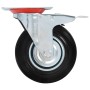 Swivel wheels with double brakes 4 units 125 mm by vidaXL, Material handling - Ref: Foro24-143449, Price: 37,95 €, Discount: %