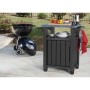 Keter Multifunctional garden table BBQ Unity classic wood look by , Storage trunks - Ref: Foro24-422816, Price: 199,42 €, Dis...