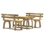 Garten-Essgruppe 3-teilig aus imprägniertem Kiefernholz von , Gartensets - Ref: Foro24-3096602, Preis: 352,35 €, Rabatt: %