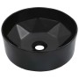 Black ceramic washbasin 36x14 cm by vidaXL, Sinks - Ref: Foro24-143910, Price: 56,19 €, Discount: %