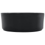 Black ceramic washbasin 36x14 cm by vidaXL, Sinks - Ref: Foro24-143910, Price: 56,19 €, Discount: %