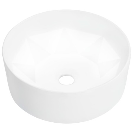 Lavabo 36x14 cm cerámica blanco de vidaXL, Lavabos - Ref: Foro24-143909, Precio: 51,40 €, Descuento: %