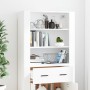 Tall white plywood sideboard by , Sideboards - Ref: Foro24-3185375, Price: 142,74 €, Discount: %